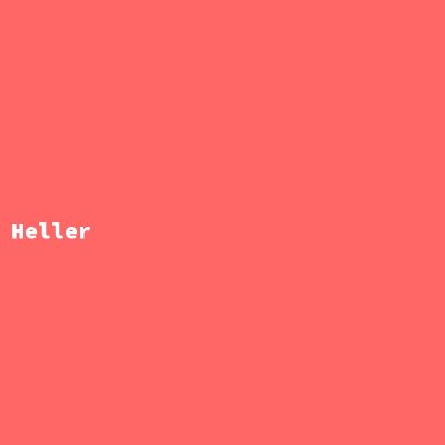 Hersteller: Heller