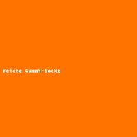 Weiche Gummi-Socke