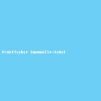 Praktischer Baumwolle-Schal
