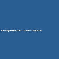 Aerodynamischer Stahl-Computer