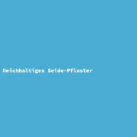 Reichhaltiges Seide-Pflaster