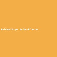 Reichhaltiges Seide-Pflaster