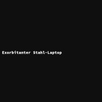 Exorbitanter Stahl-Laptop